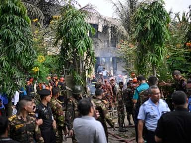 Image for  What to know about the Bangladesh Air Force jet crash into a Dhaka school