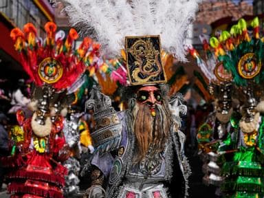 Image for  As Bolivia celebrates its main Andean festival, it feels the pain of mounting crises