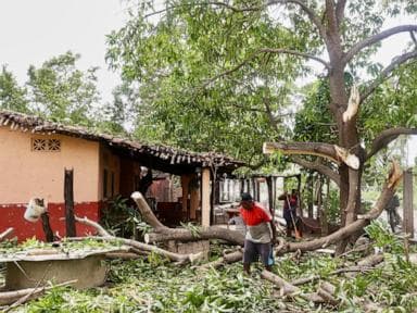 Image for  Mexico assesses damage from Hurricane Erick as rising rivers leave at least 1 dead