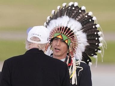 Image for  Canadian Indigenous leader says he was 'filled with rage' before 'intense' conversation with Trump