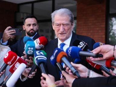 Image for  Albanian court begins corruption trial against former Prime Minister Sali Berisha