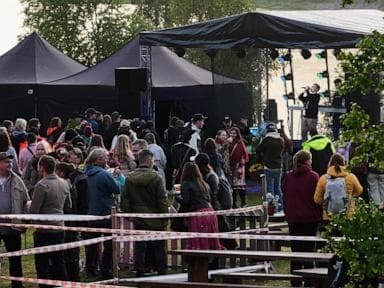 Image for  Rap festival near the Arctic Ocean delights crowds under the midnight sun