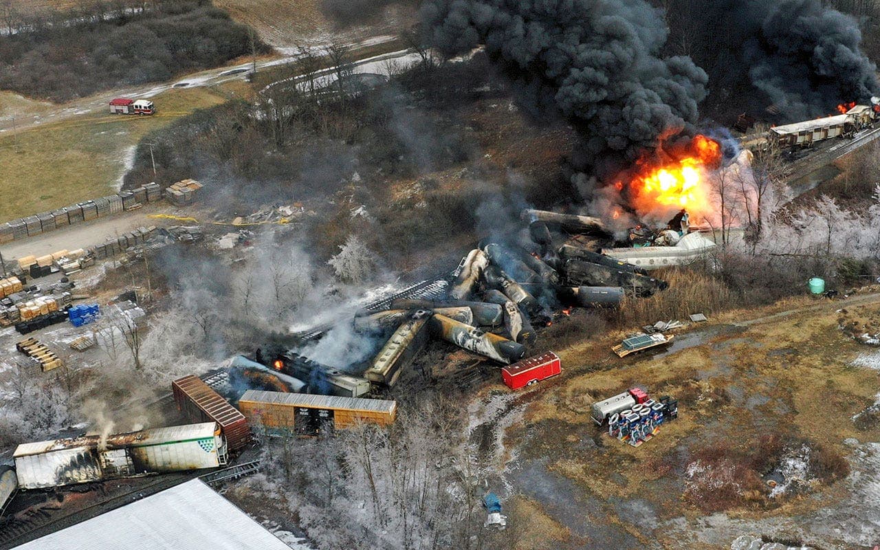 Image for Trump administration launches $10M health study for East Palestine residents after toxic spill