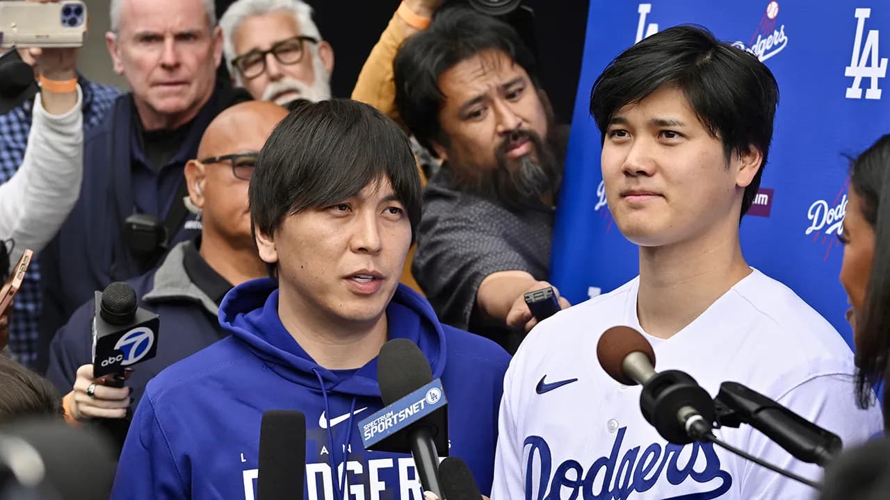 Image for Shohei Ohtani's former interpreter reports to prison for stealing nearly $17 million