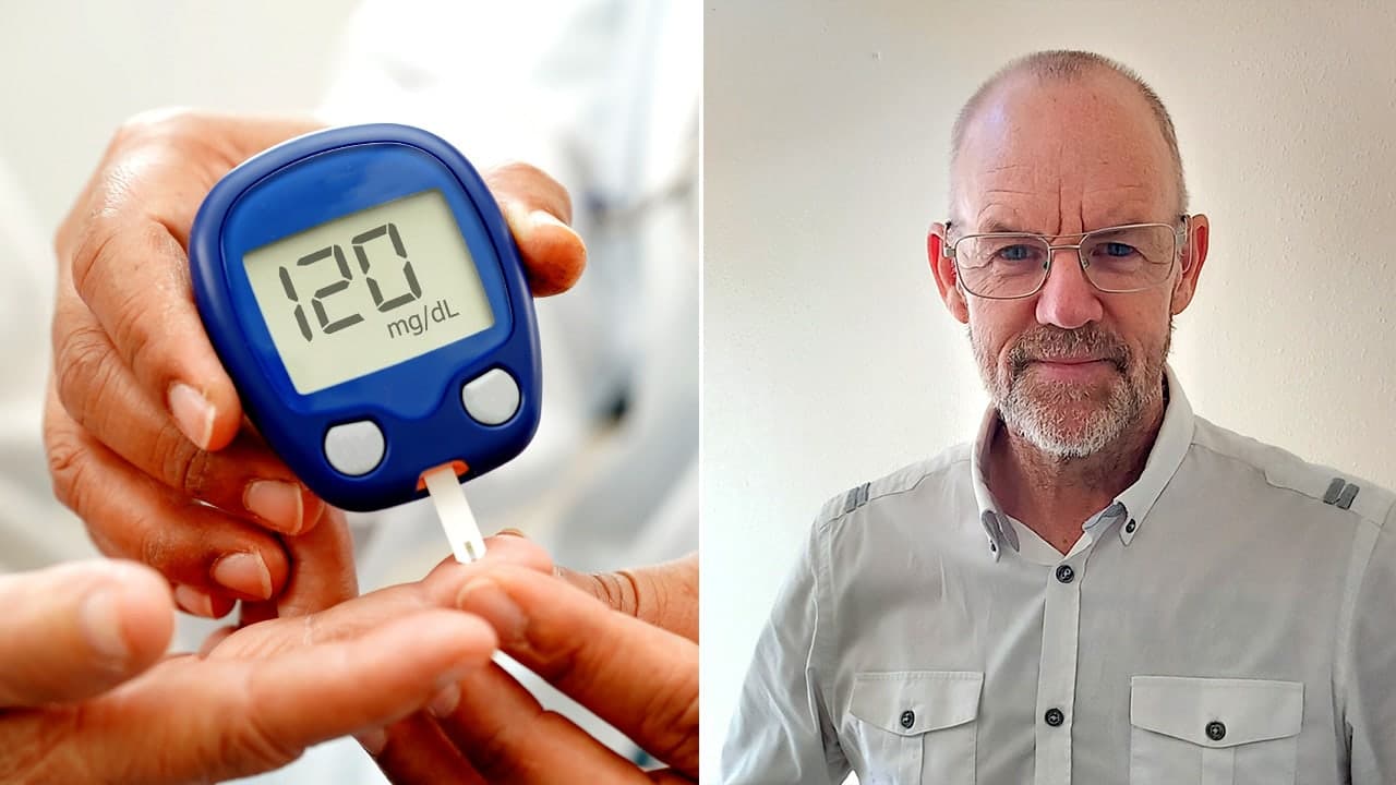 Image for Grandfather's simple changes reversed pre-diabetes diagnosis that left him 'petrified'