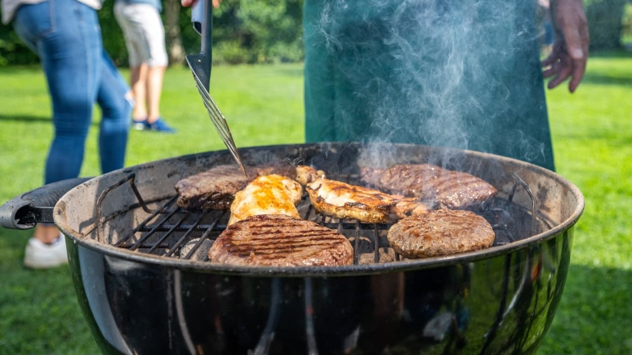 Image for Why an old-school charcoal grill might be a superior choice for your Father's Day feast