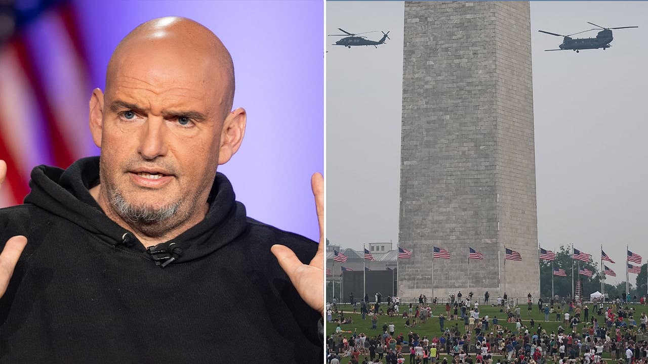 Image for Sen. John Fetterman supports Trump's military parades, calls on Americans to celebrate regardless of politics