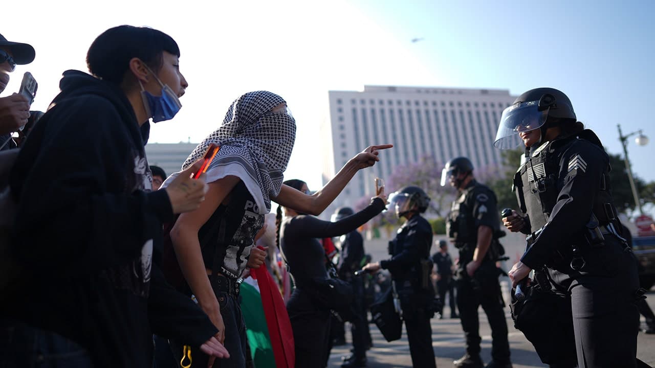 Image for CNN, MSNBC insist anti-ICE demonstrations have been ‘mostly peaceful’ despite widespread unrest