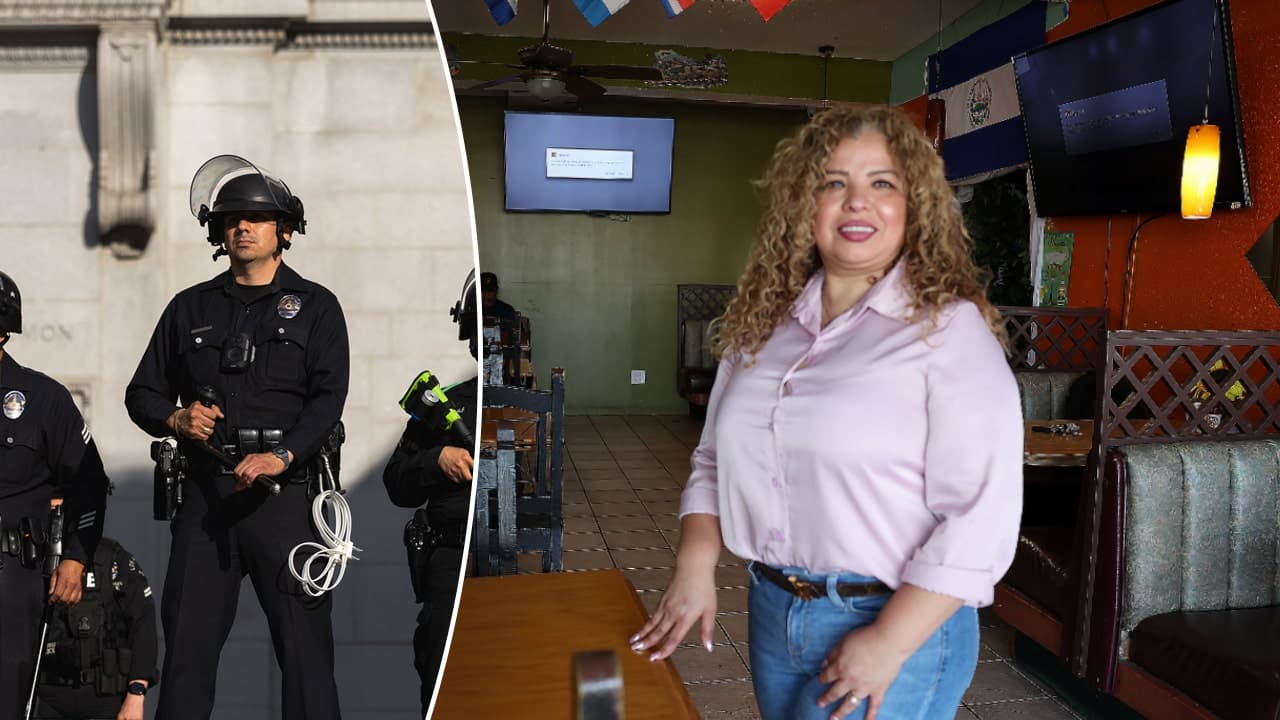 Image for Legal immigrant sees small business boom after opening doors to police injured during anti-ICE riots