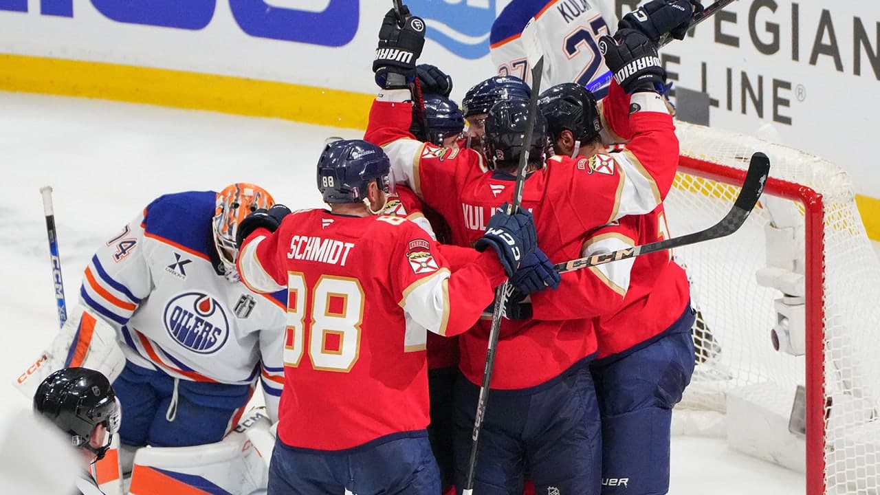 Image for Panthers win Stanley Cup over Oilers as Sam Reinhart pours in 4 goals in Game 6 victory