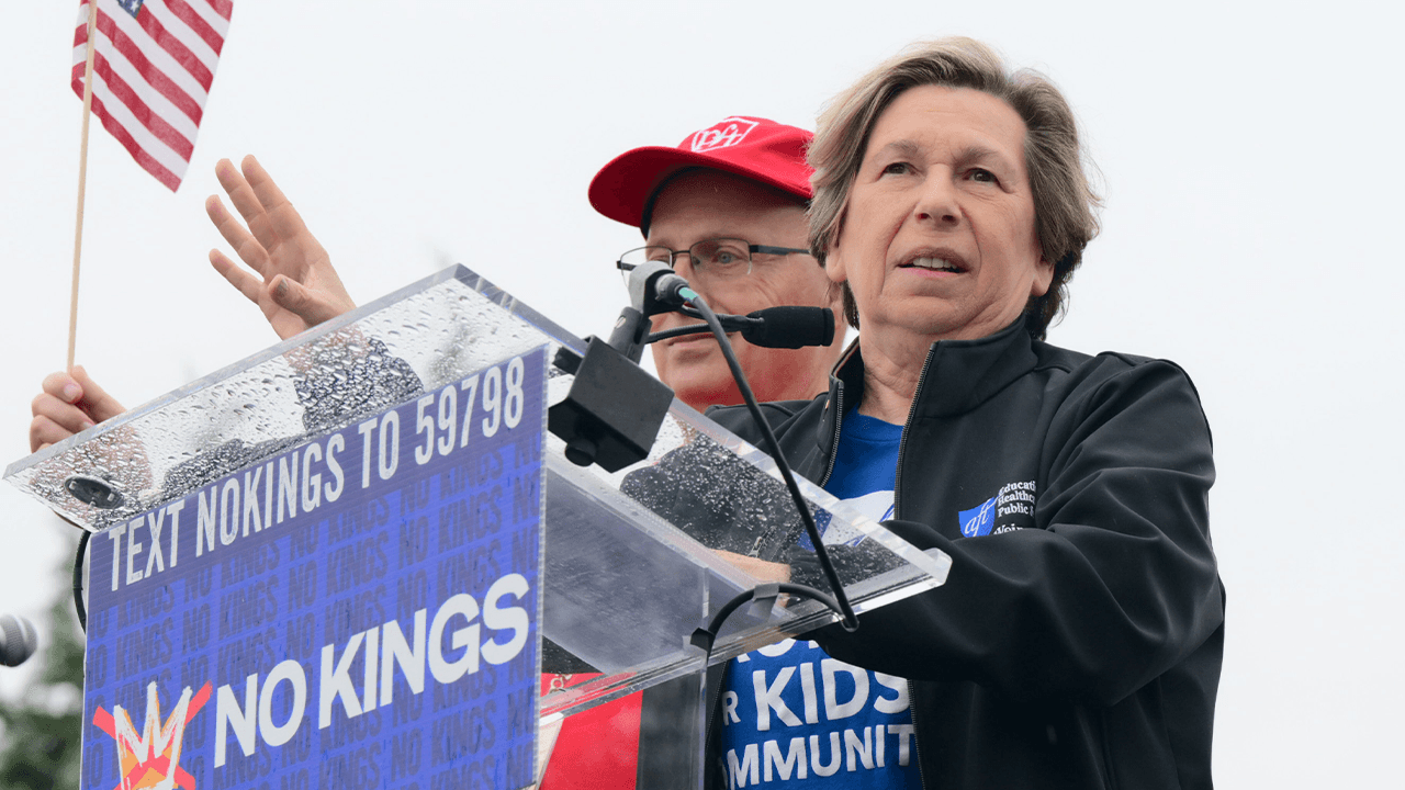 Image for Critics slam Randi Weingarten’s bizarre No Kings ‘meltdown,’ activism in wake of abrupt DNC departure