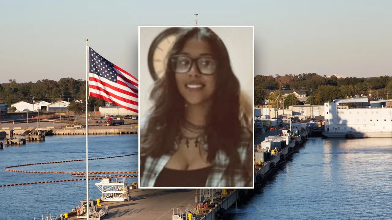 Image for Navy's search for missing 21-year-old seaman ends with tragic discovery, sailor detained in Virginia