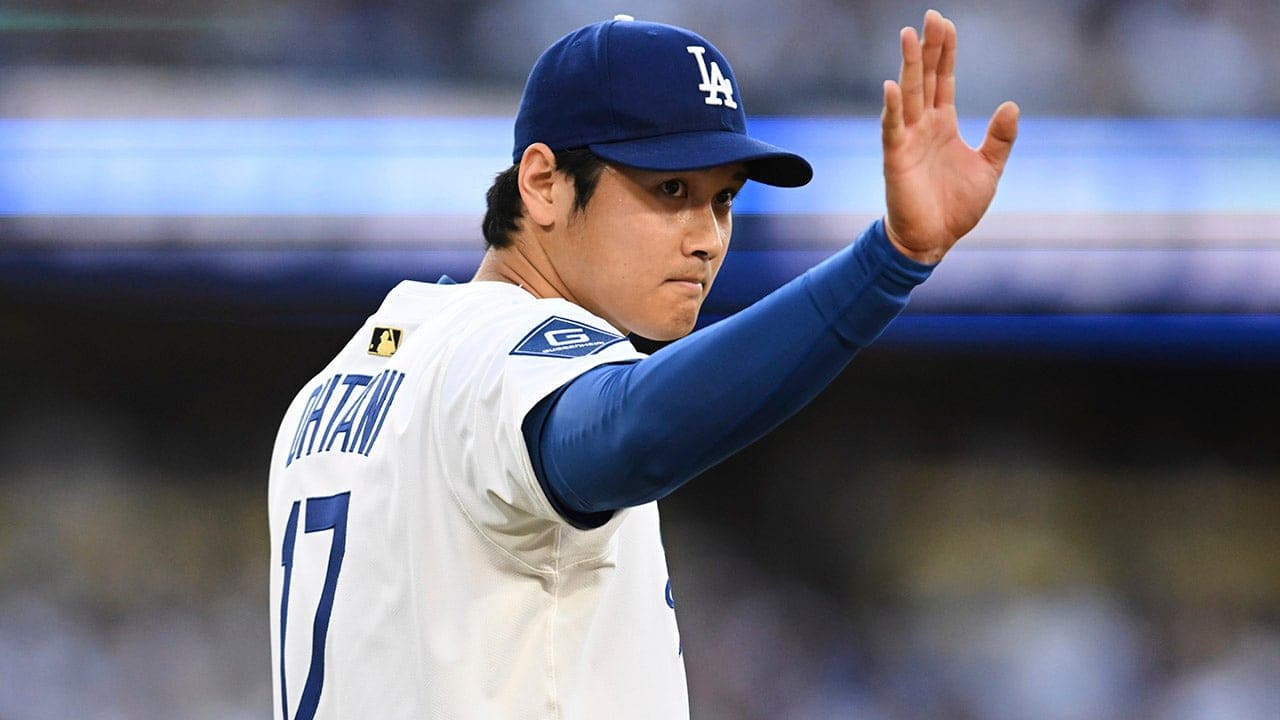 Image for Shohei Ohtani shows some rust in 1st pitching appearance since 2023