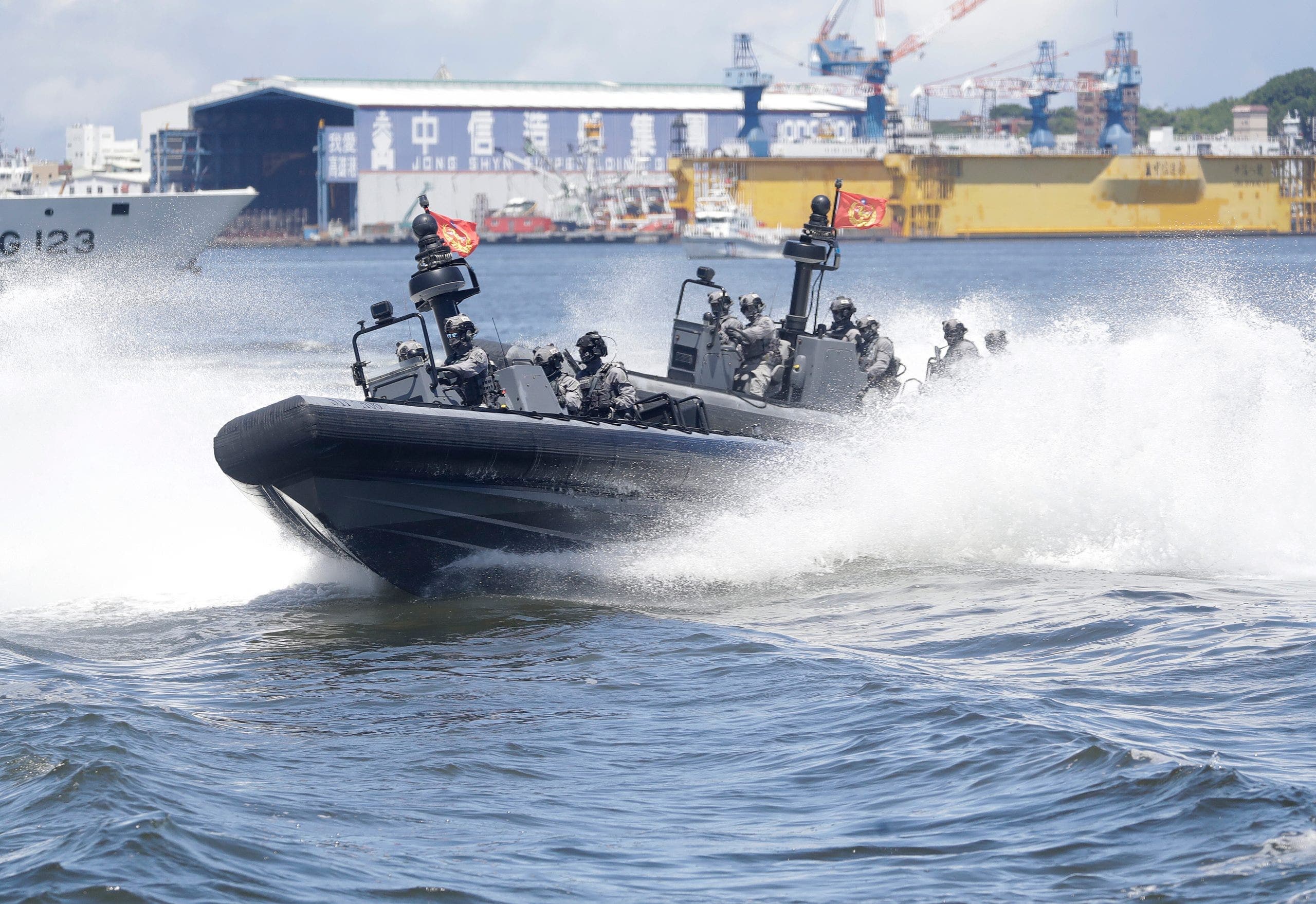 Image for Taiwan ramps up coast guard and military readiness in face of Beijing's 'gray zone' warfare