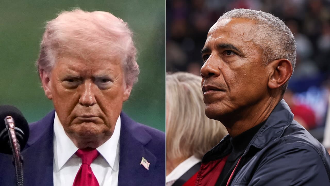 Image for Obama seems to swipe at Trump immigration crackdown, saying migrants 'treated as enemies'